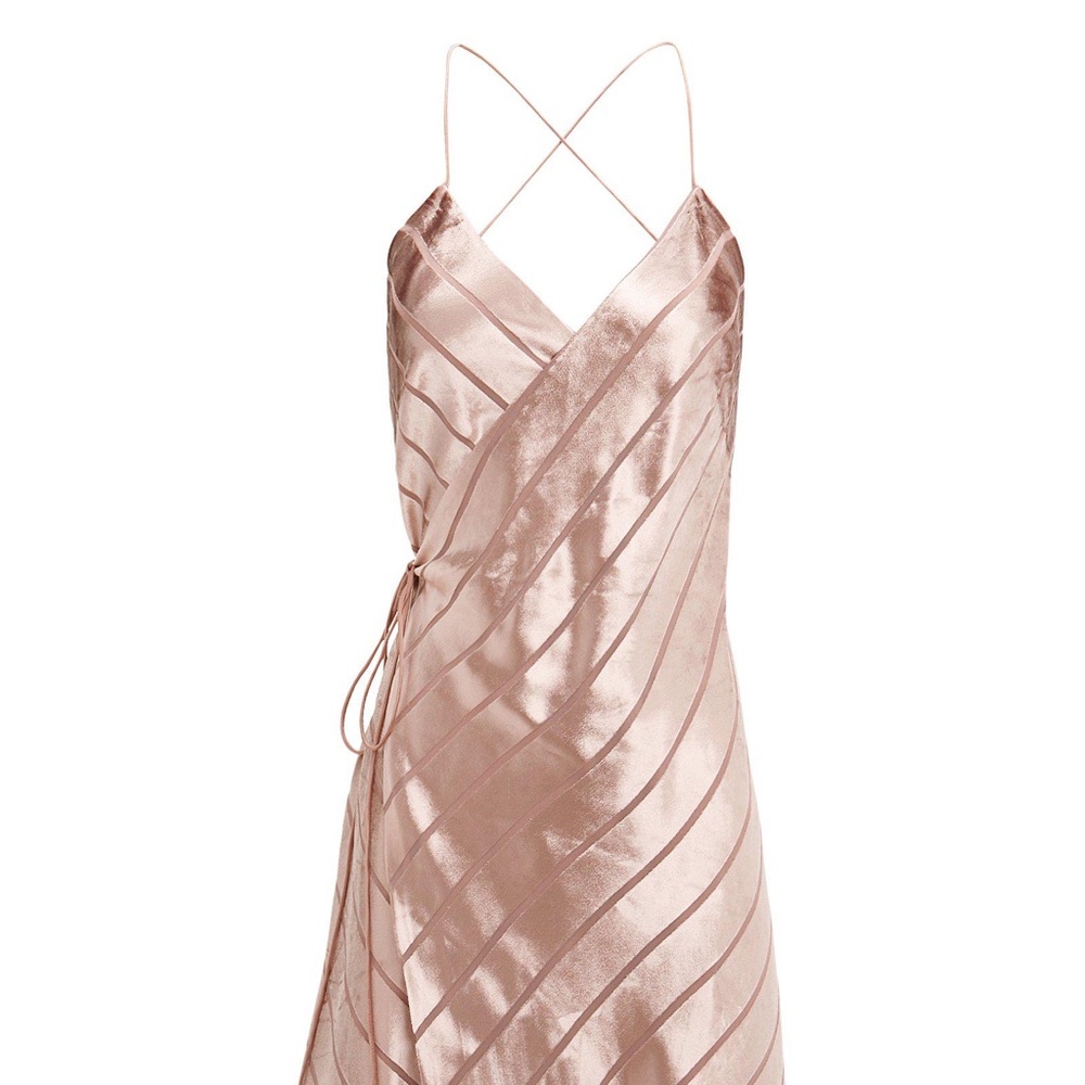 Pink velvet mini